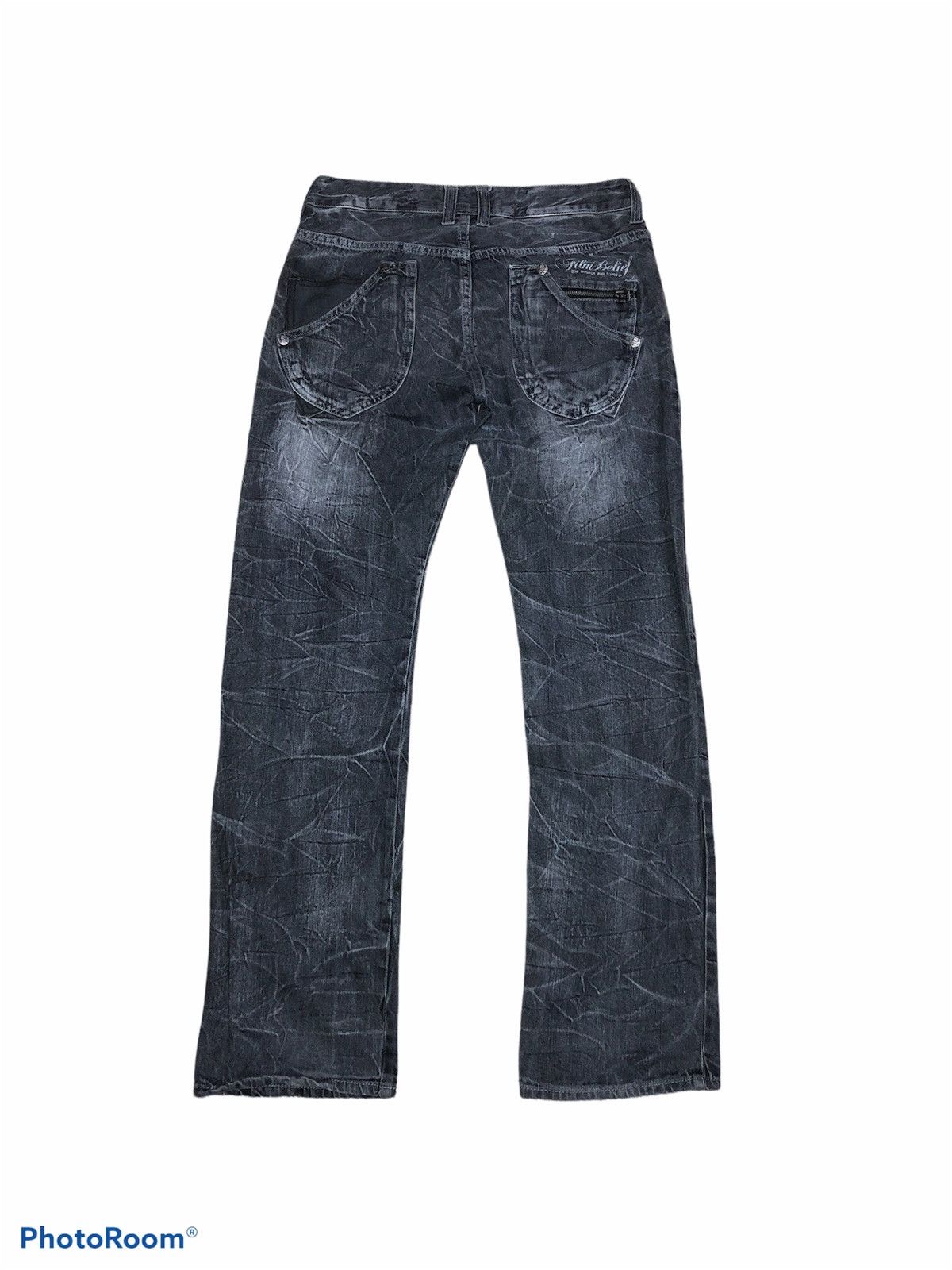 Other SKULLBONES PUNK STYLE DENIM BY WILD LIFE Size US 30 / EU 46 - 2 Thumbnail
