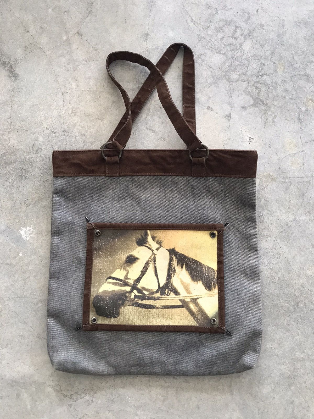 Japanese Brand tassetasse Japan Art Hybrid Tote Bag Size ONE SIZE - 1 Thumbnail