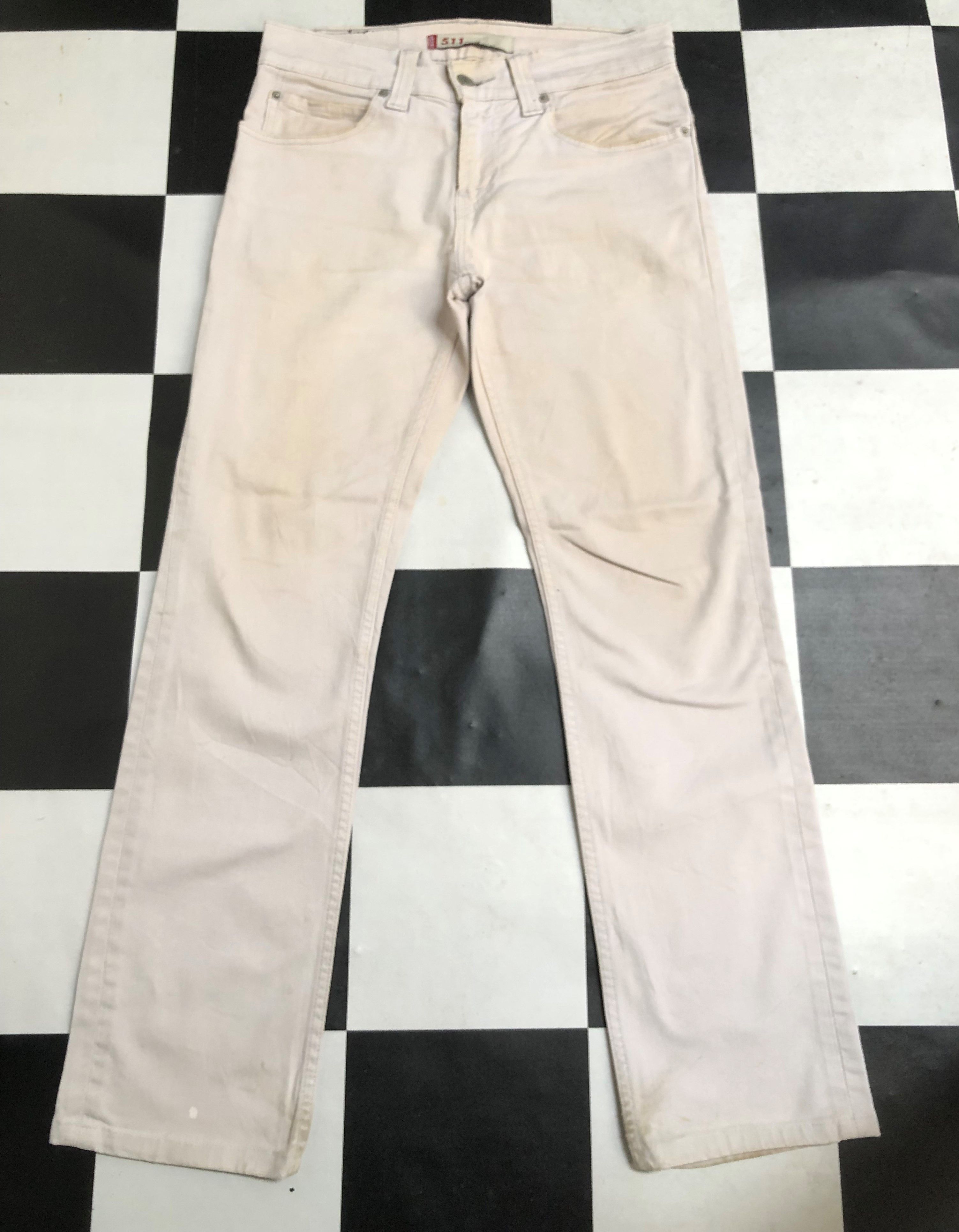 Levis 511 Slim White Stains Jeans L323