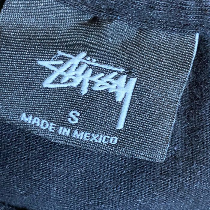 Stussy STUSSY Casino Rat Logo Front & Back STAY PAID Black Tee Sm | Grailed