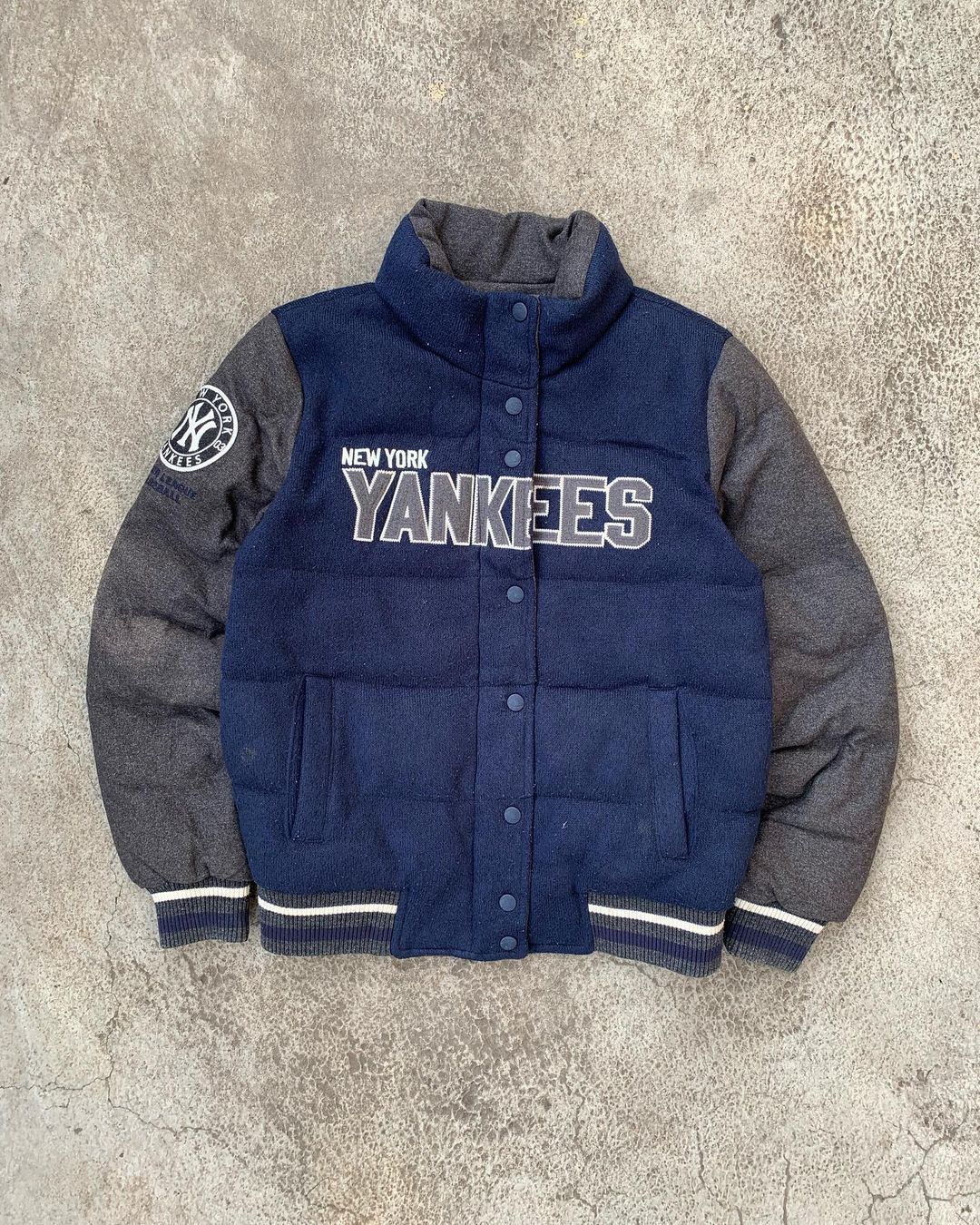 Vintage ð¥RARE ITEMð¥ Vintage Jacket MLB New York Yankees Puffers | Grailed