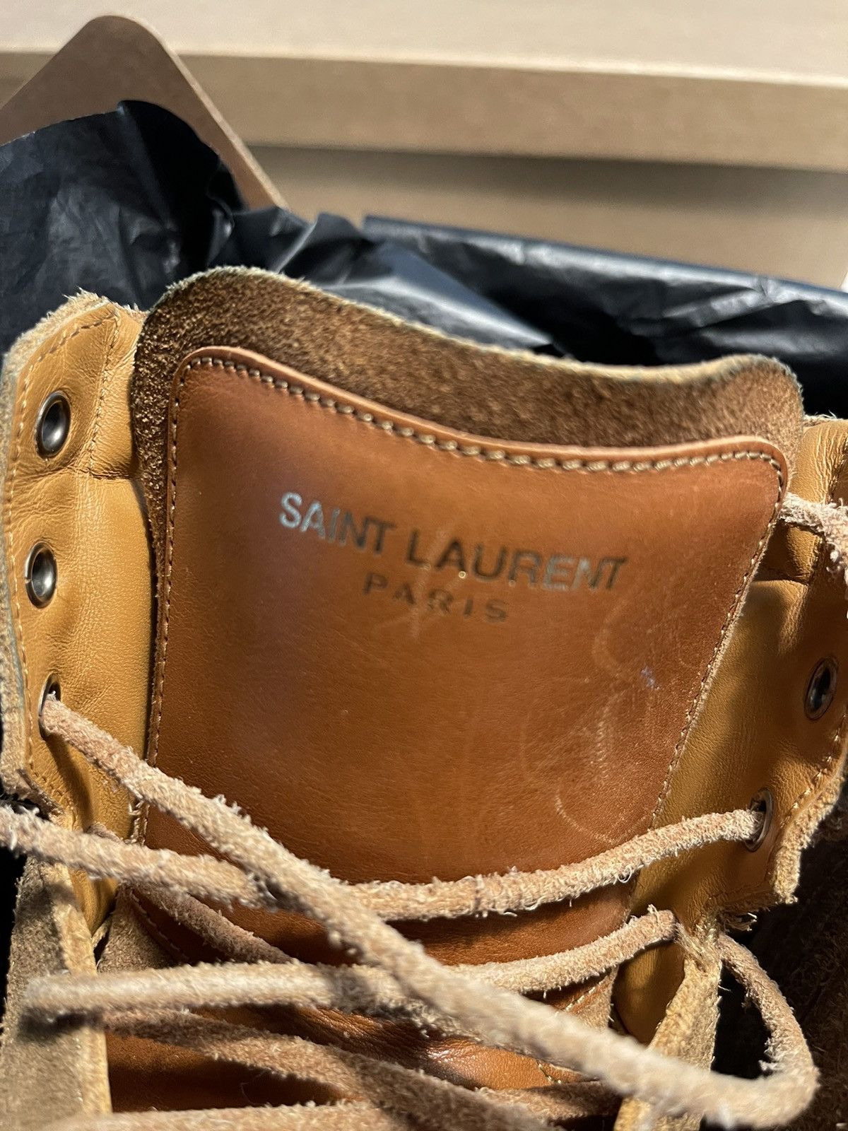 Saint Laurent Paris Saint Laurent SL18 Fringe 44.5 Size US 11.5 / EU 44-45 - 12 Thumbnail