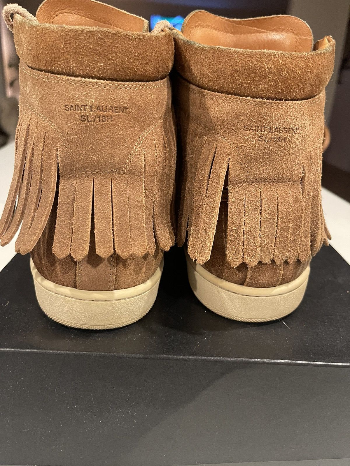 Saint Laurent Paris Saint Laurent SL18 Fringe 44.5 Size US 11.5 / EU 44-45 - 4 Thumbnail