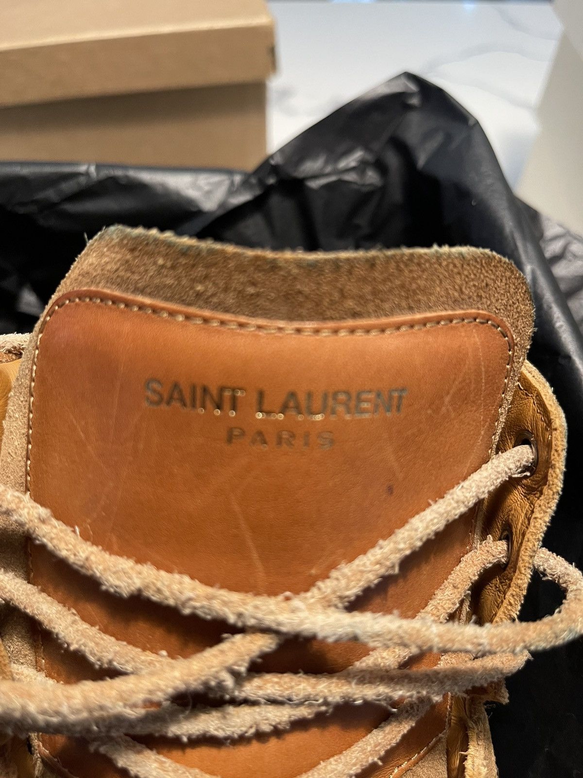 Saint Laurent Paris Saint Laurent SL18 Fringe 44.5 Size US 11.5 / EU 44-45 - 13 Thumbnail
