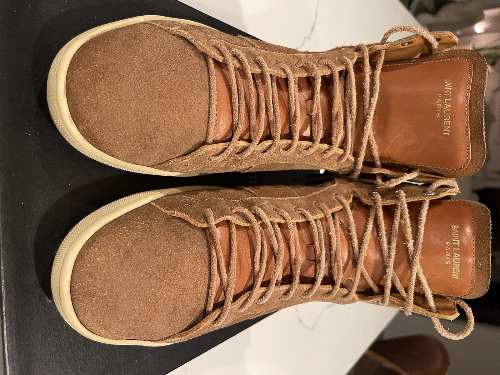 Saint Laurent Paris Saint Laurent SL18 Fringe 44.5 Size US 11.5 / EU 44-45 - 1 Thumbnail