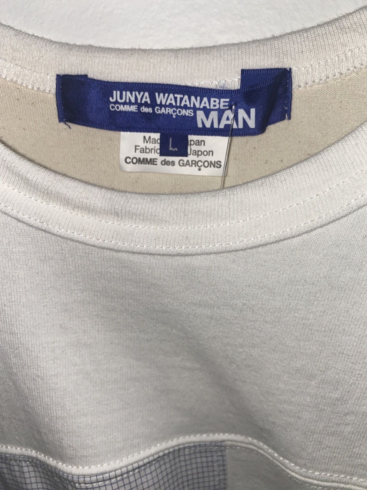 Comme des Garcons Junya Watanabe patchwork T-Shirt Size US L / EU 52-54 / 3 - 8 Thumbnail