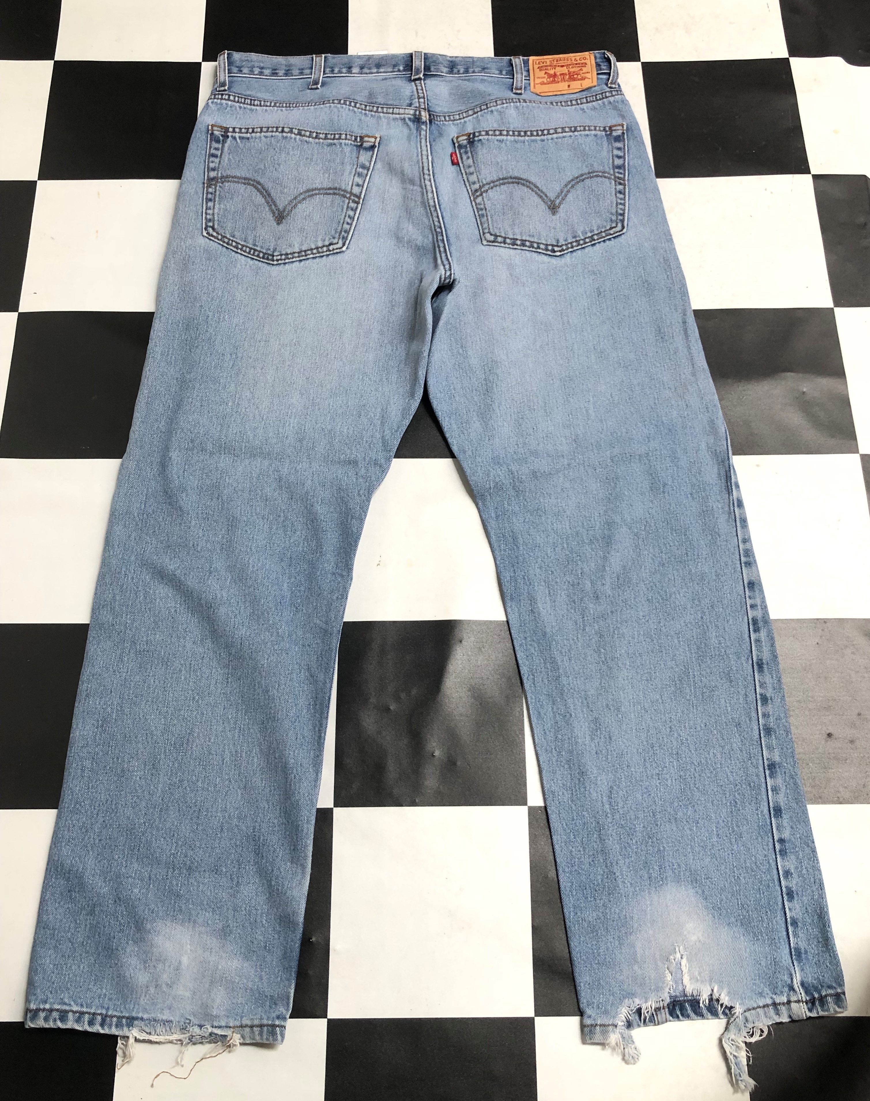 Levi's × Vintage Vintage Levis 550 Denim Jeans L328 Size US 38 / EU 54 - 2 Thumbnail
