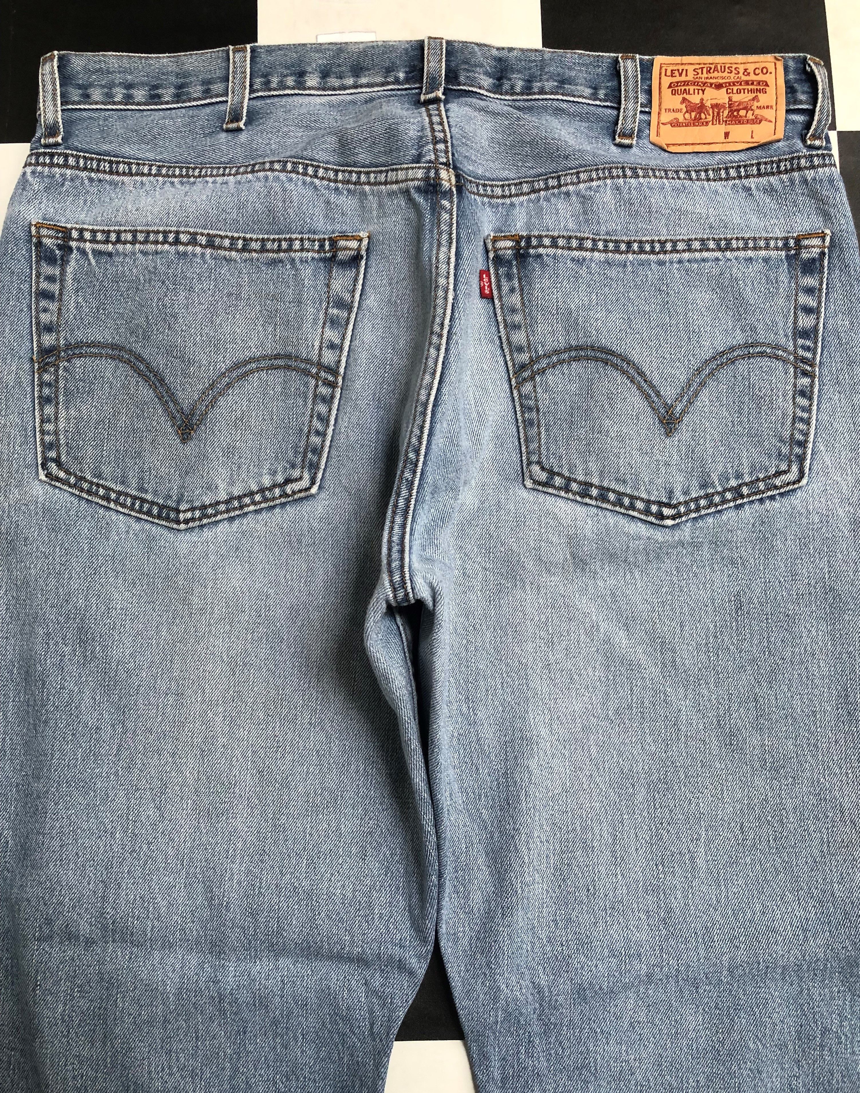 Levi's × Vintage Vintage Levis 550 Denim Jeans L328 Size US 38 / EU 54 - 8 Thumbnail