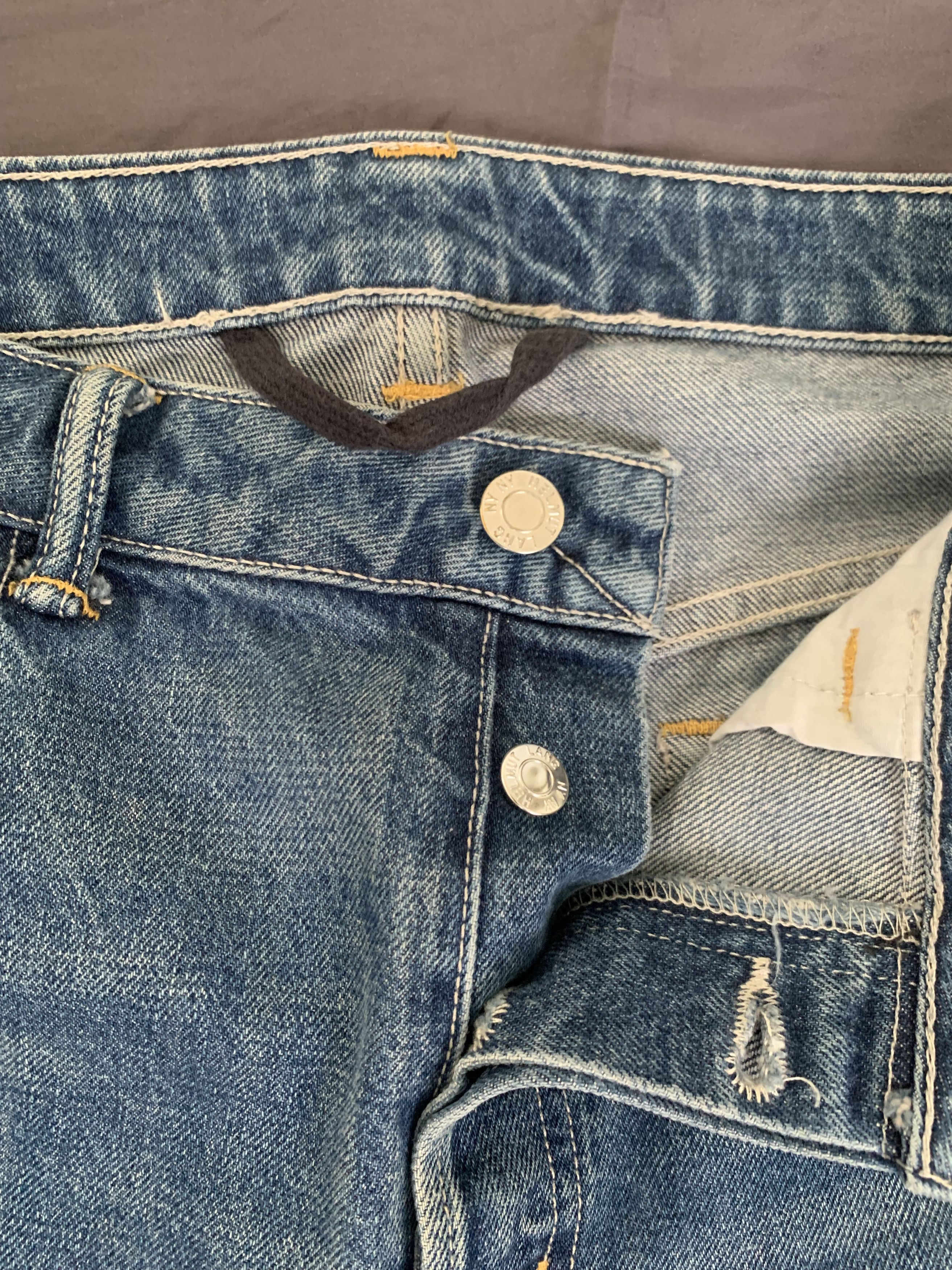 Helmut Lang Helmut Lang Raw Edge Denim Size US 31 - 5 Thumbnail