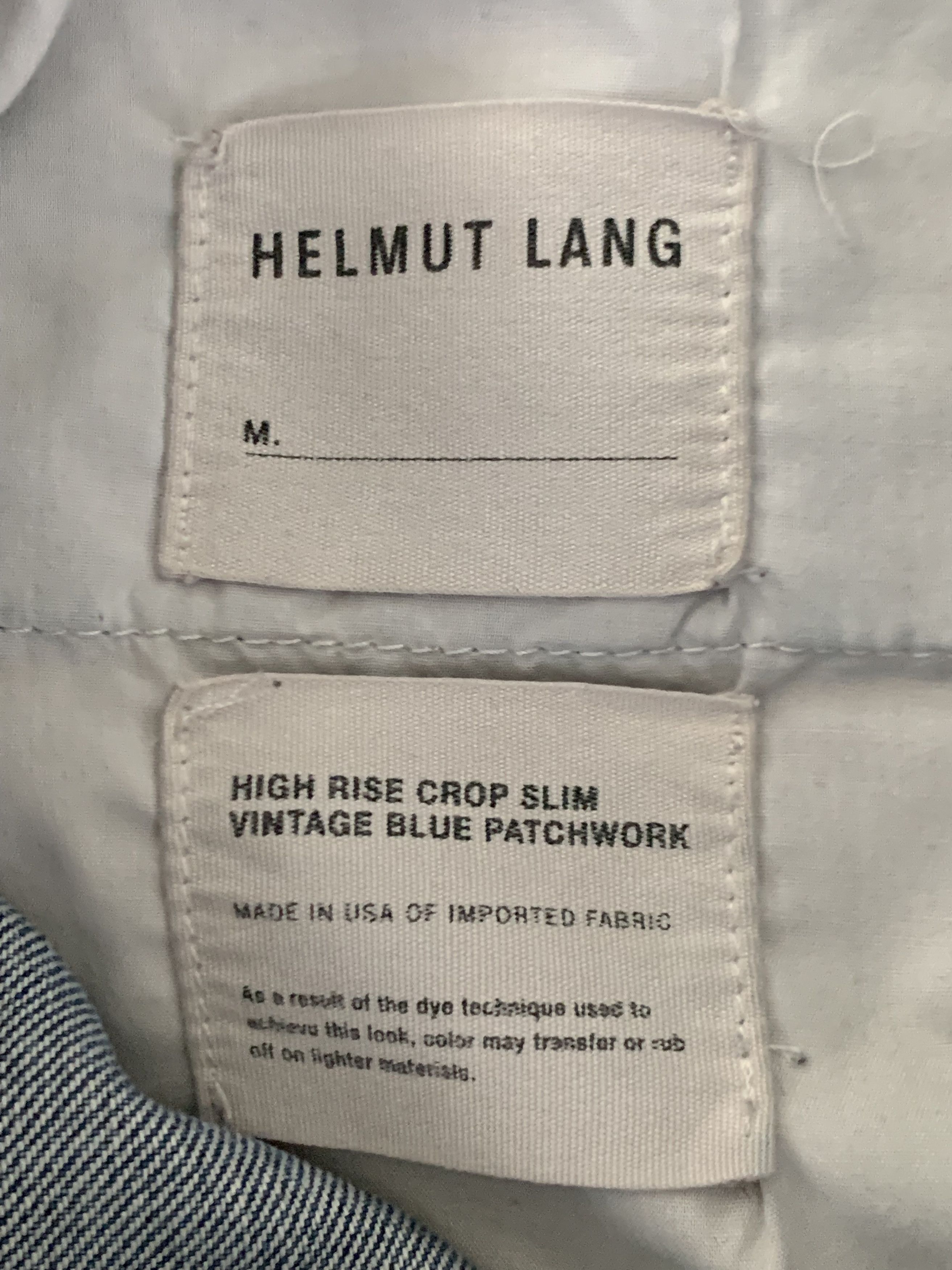 Helmut Lang Helmut Lang Raw Edge Denim Size US 31 - 7 Thumbnail