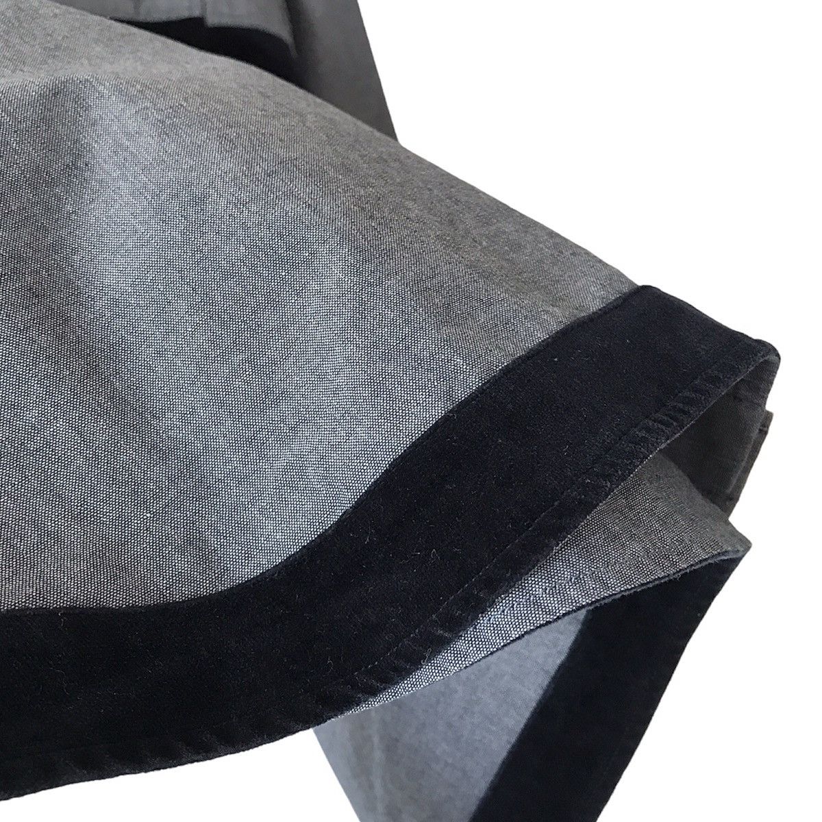 Japanese Brand × White Mountaineering Authentic White Mountaineering Japan Chambray Suede Shirt Size US M / EU 48-50 / 2 - 6 Thumbnail