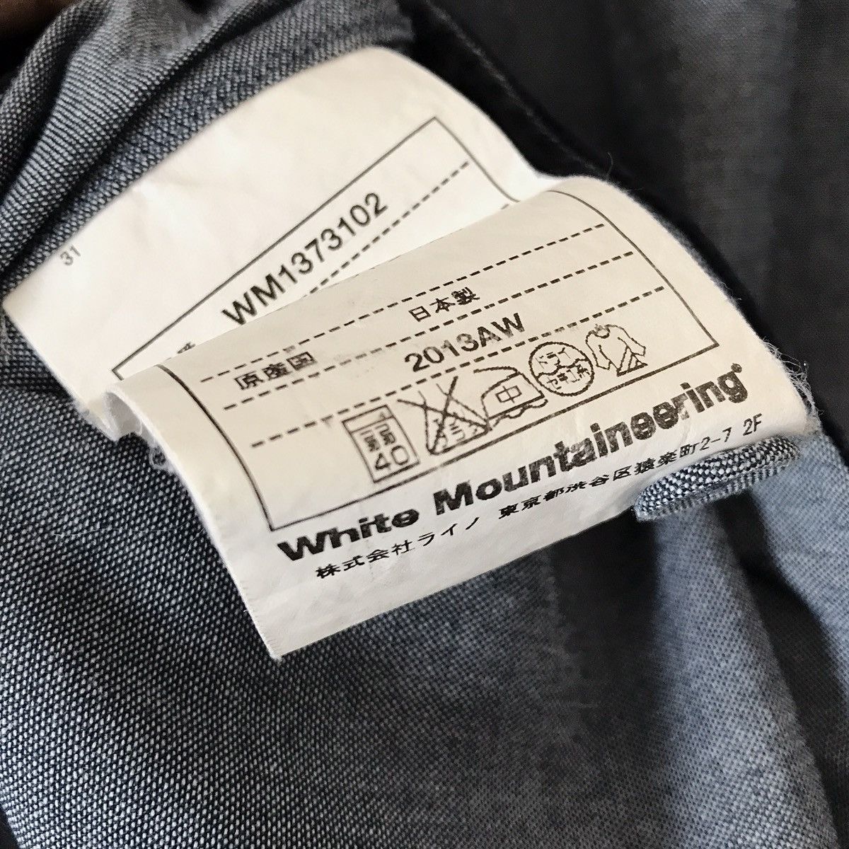 Japanese Brand × White Mountaineering Authentic White Mountaineering Japan Chambray Suede Shirt Size US M / EU 48-50 / 2 - 8 Thumbnail