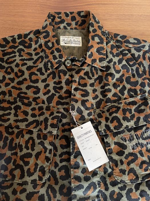 Wacko Maria Wacko Maria leopard fatigue jacket | Grailed