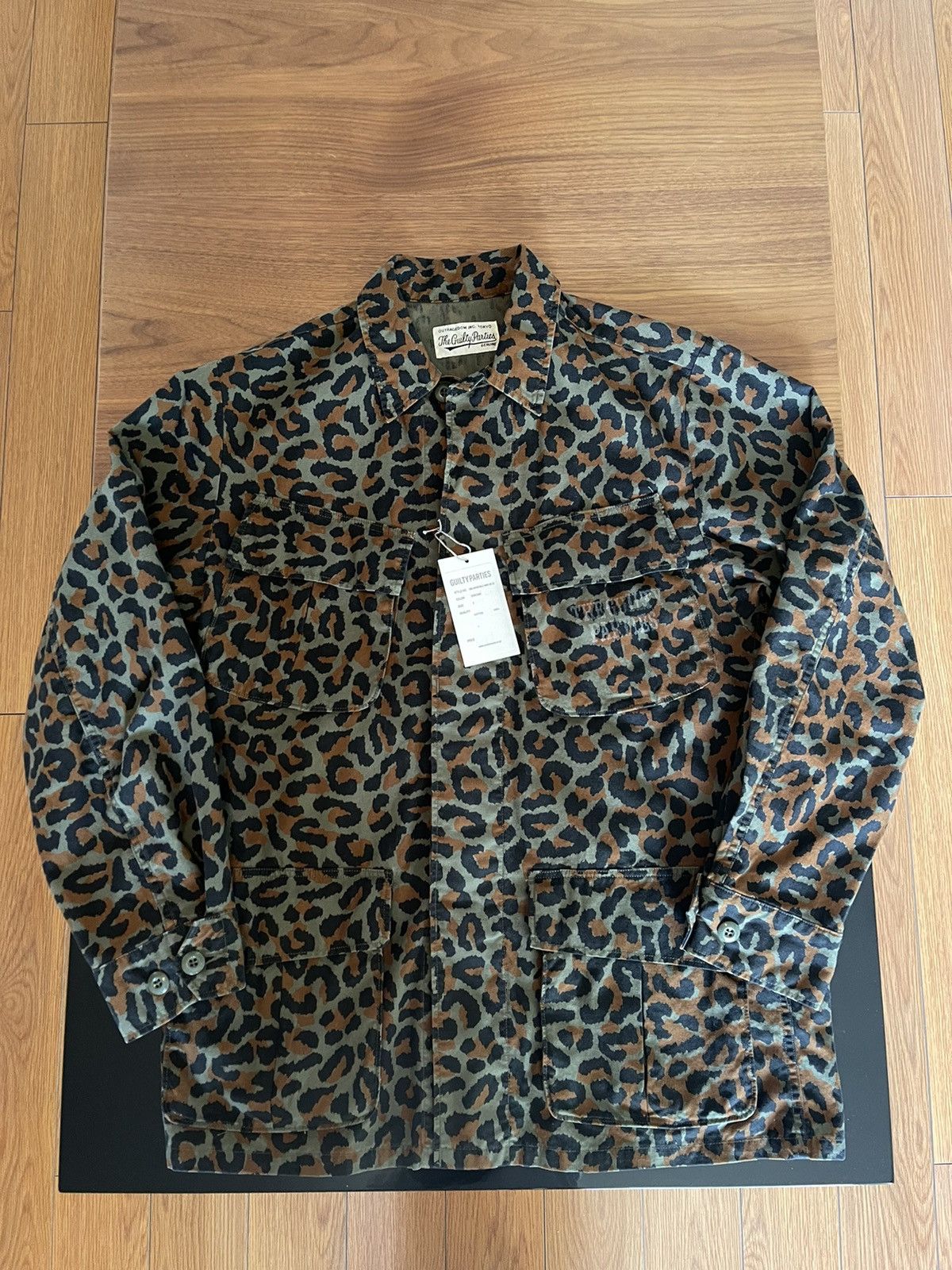 Wacko Maria Wacko Maria leopard fatigue jacket | Grailed