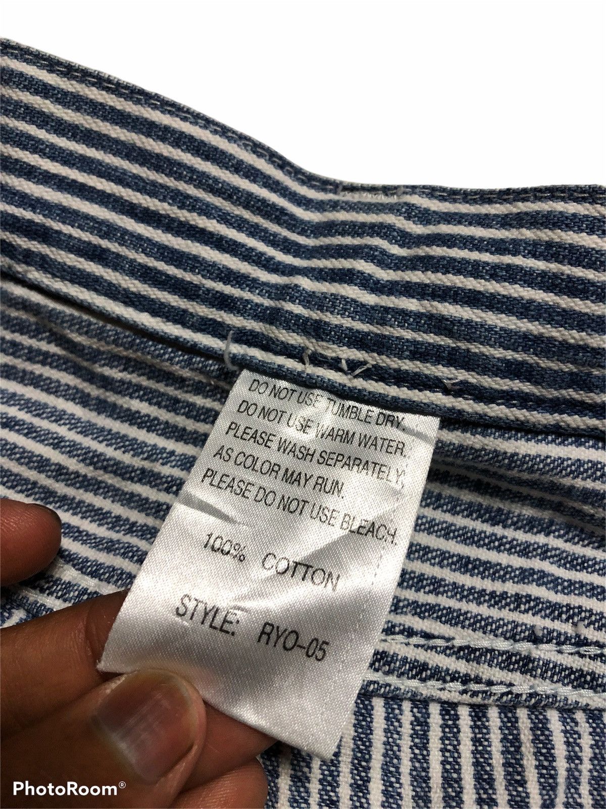 Other PATCHES SPLATERED PAINT HICKORY STRIPE PANTS Size US 30 / EU 46 - 5 Thumbnail
