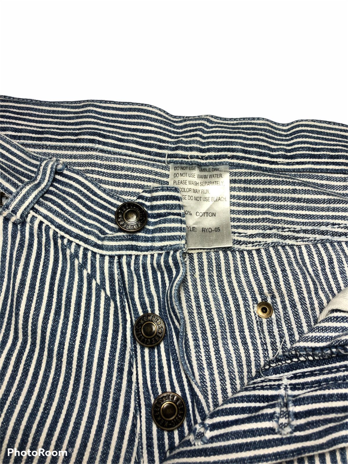 Other PATCHES SPLATERED PAINT HICKORY STRIPE PANTS Size US 30 / EU 46 - 4 Thumbnail