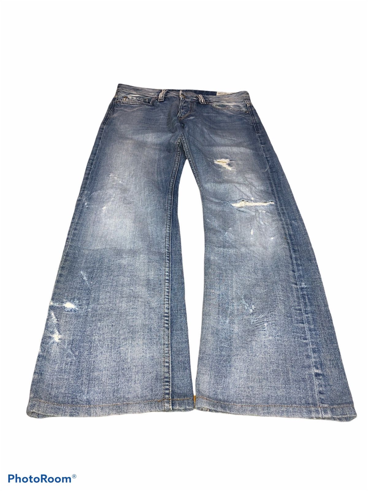 Diesel DIESEL VIKER DISTRESSED DENIM Size US 30 / EU 46 - 3 Thumbnail