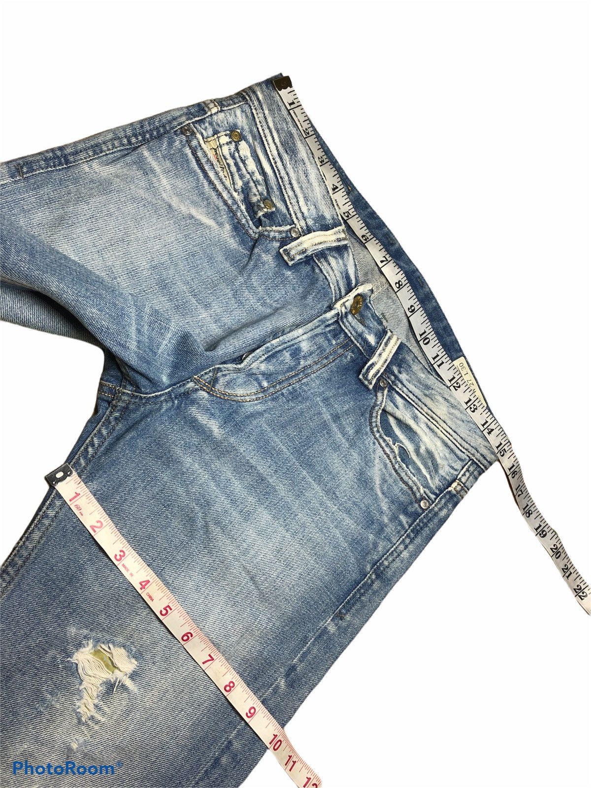 Diesel DIESEL VIKER DISTRESSED DENIM Size US 30 / EU 46 - 9 Thumbnail