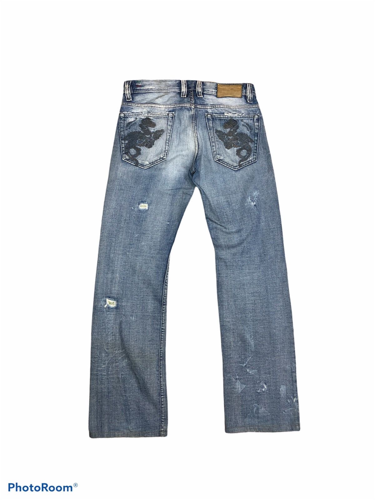 Diesel DIESEL VIKER DISTRESSED DENIM Size US 30 / EU 46 - 2 Thumbnail