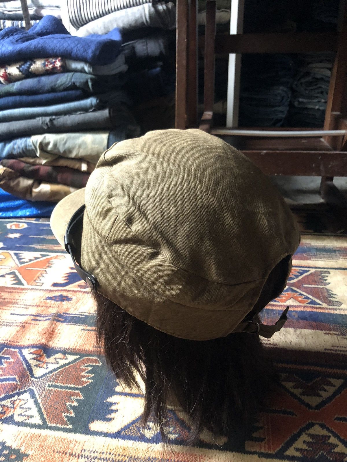 Yohji Yamamoto Vintage Yohji Yamamoto Pour Homme Captain Hat Size ONE SIZE - 13 Thumbnail
