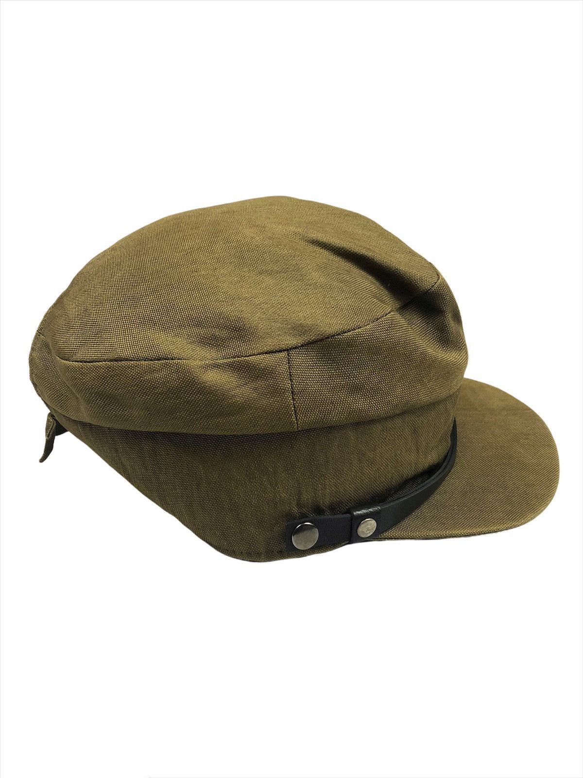 Yohji Yamamoto Vintage Yohji Yamamoto Pour Homme Captain Hat Size ONE SIZE - 6 Thumbnail