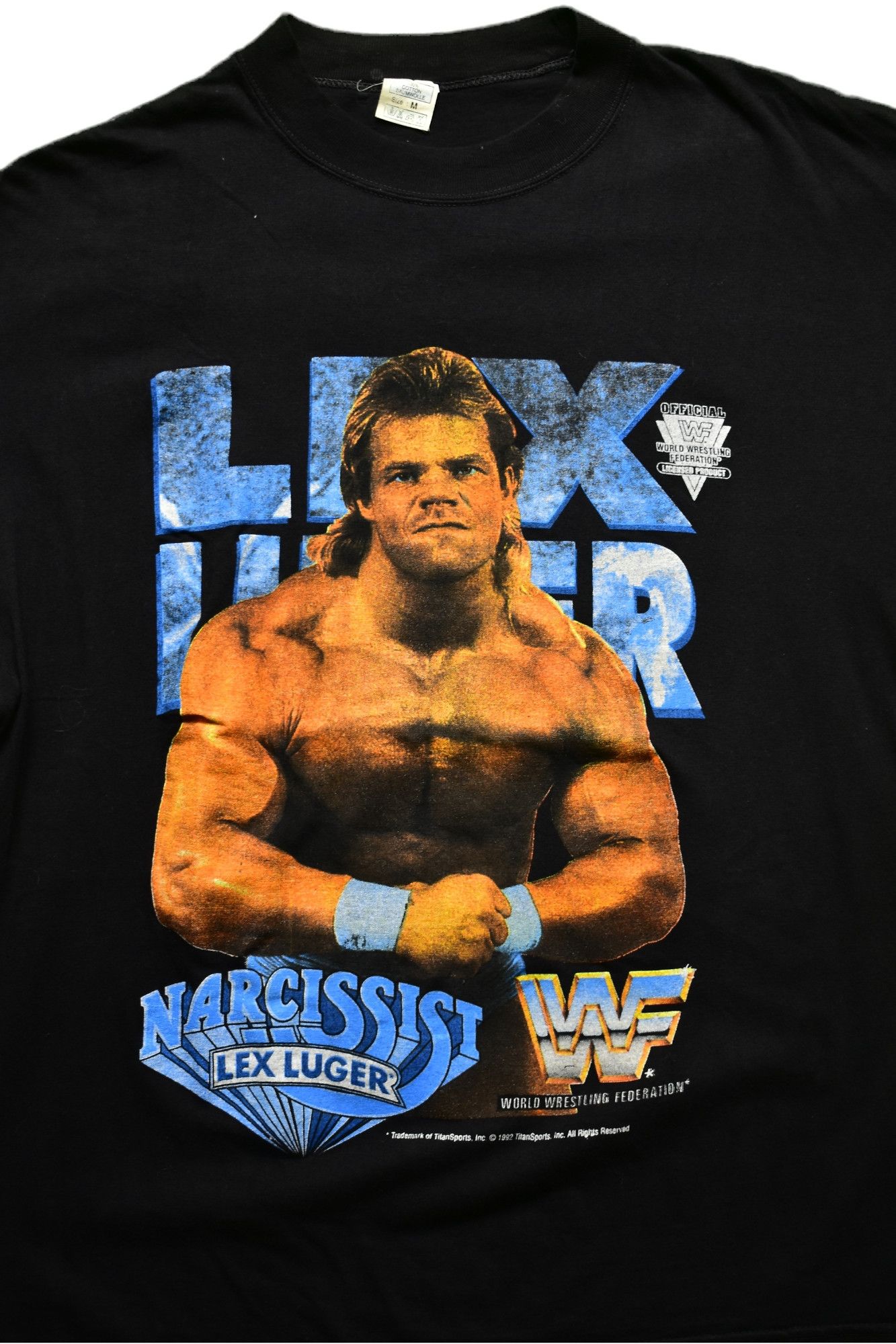 Vintage Vintage Tshirt Lex Luger Size US M / EU 48-50 / 2 - 4 Thumbnail
