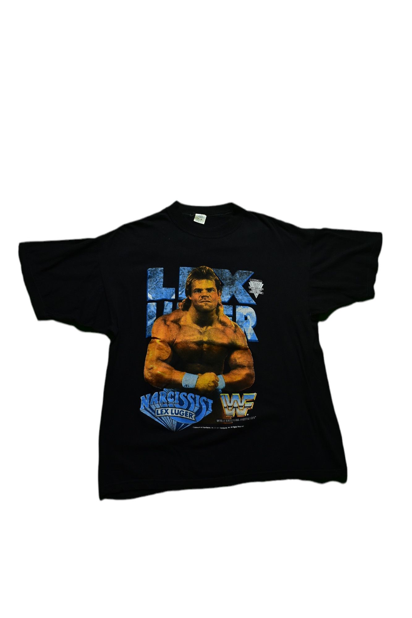 Vintage Vintage Tshirt Lex Luger Size US M / EU 48-50 / 2 - 1 Thumbnail