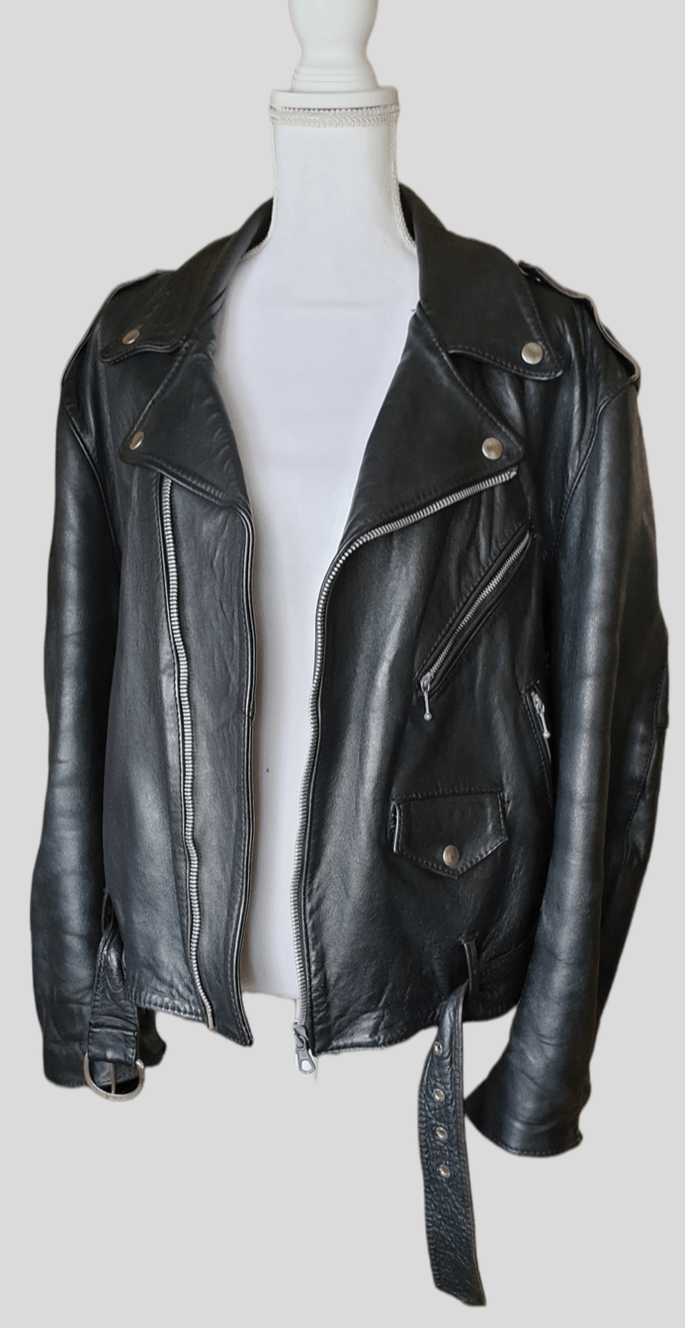 Genuine Leather Vintage Leather perfecto jacket Size US M / EU 48-50 / 2 - 7 Thumbnail