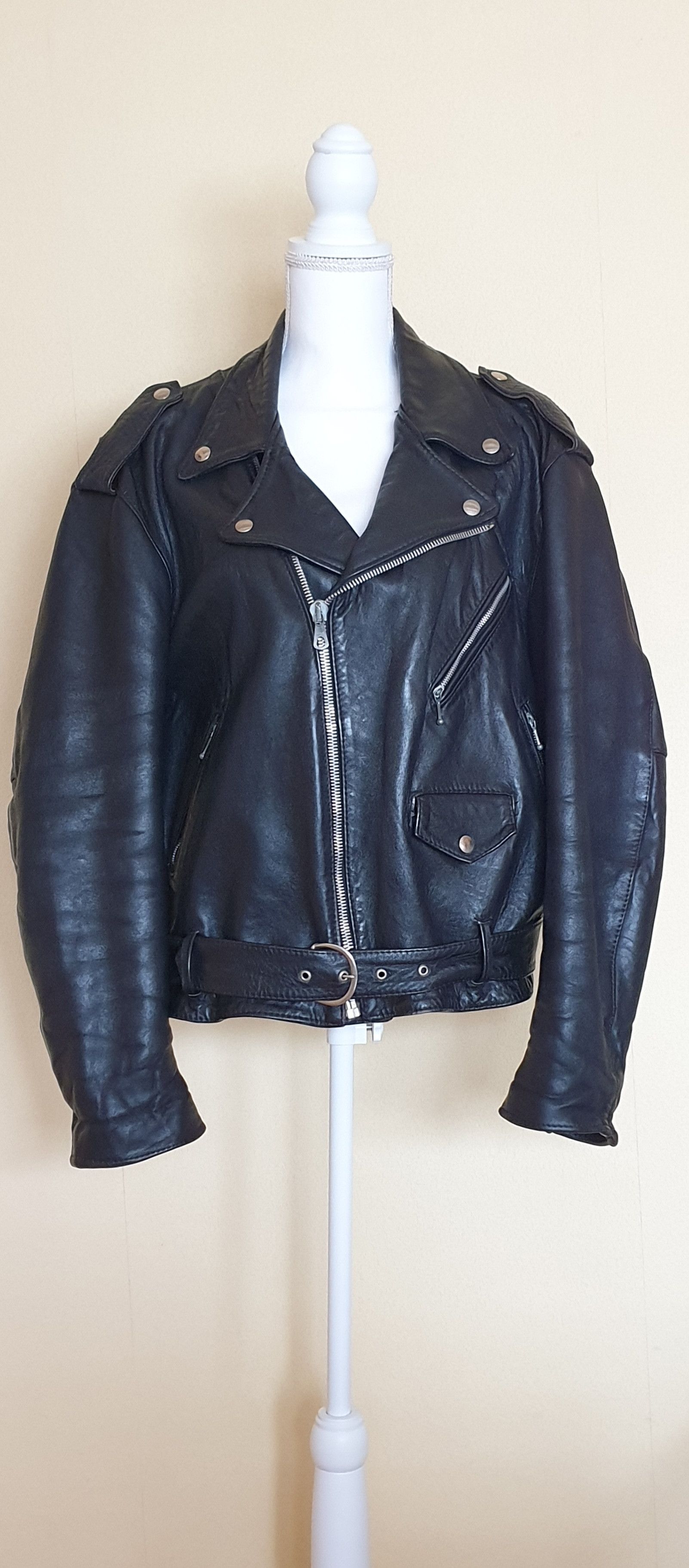 Genuine Leather Vintage Leather perfecto jacket Size US M / EU 48-50 / 2 - 1 Thumbnail