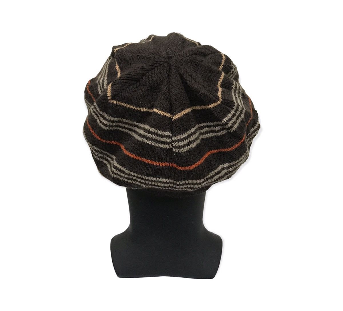 Burberry Burberry Stripe Design Beanie Hat Size ONE SIZE - 4 Thumbnail