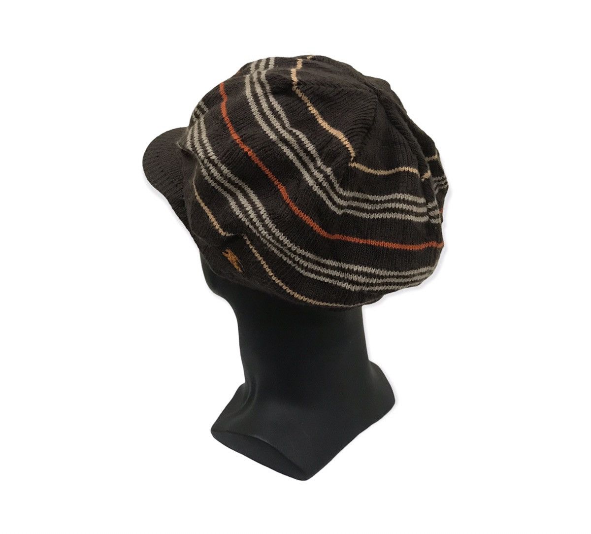 Burberry Burberry Stripe Design Beanie Hat Size ONE SIZE - 3 Thumbnail