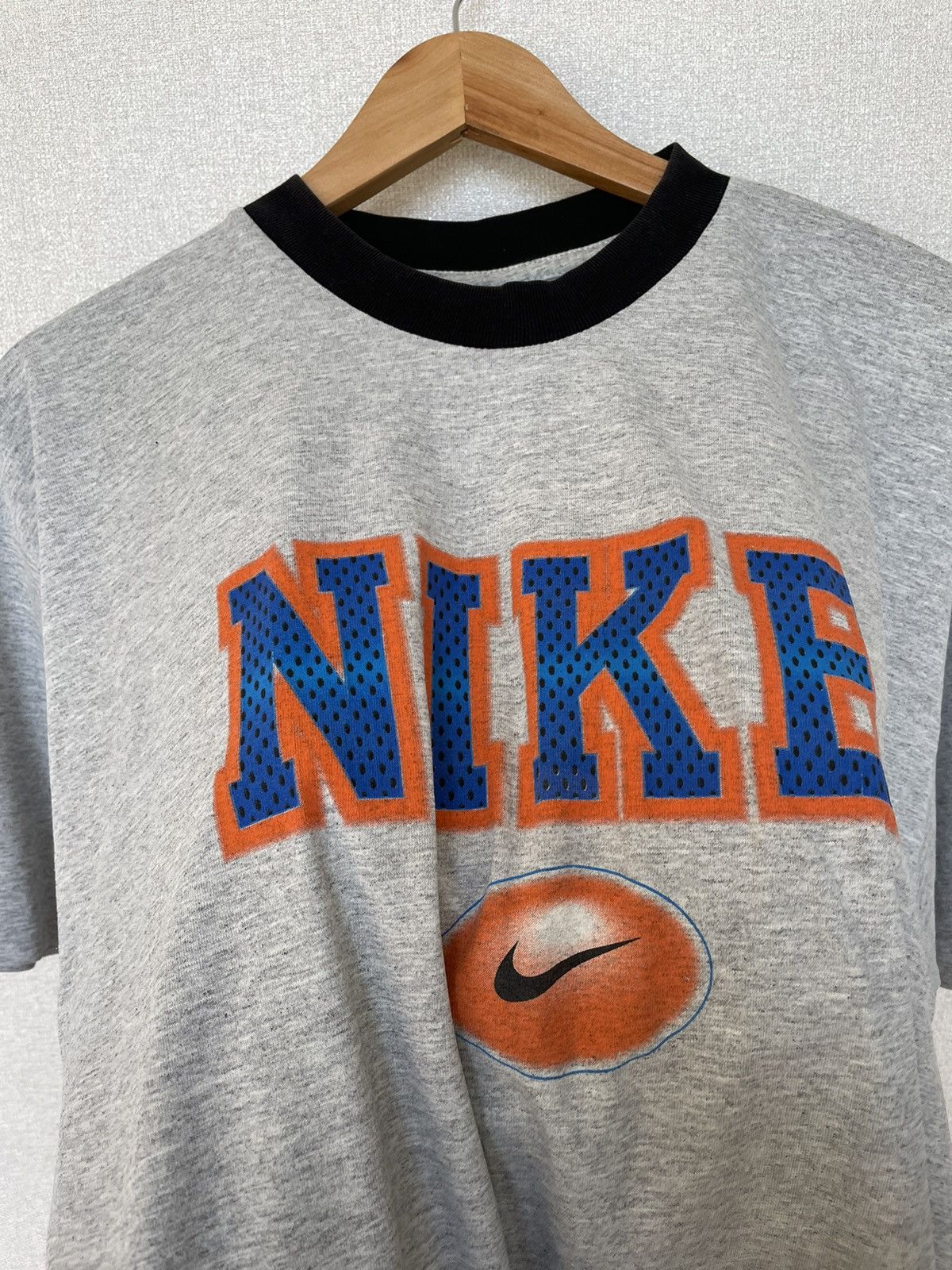 Nike Nike Vintage T Shirt big logo swoosh Size US L / EU 52-54 / 3 - 4 Thumbnail