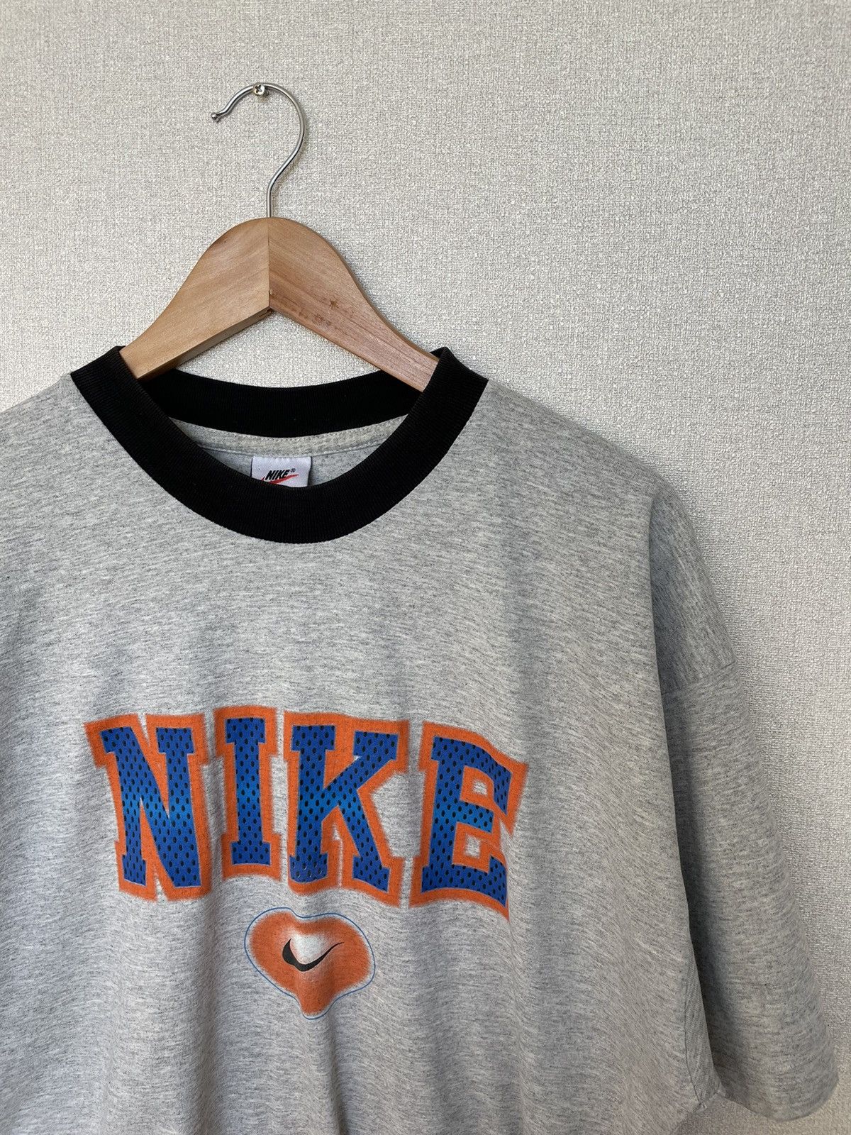 Nike Nike Vintage T Shirt big logo swoosh Size US L / EU 52-54 / 3 - 1 Thumbnail