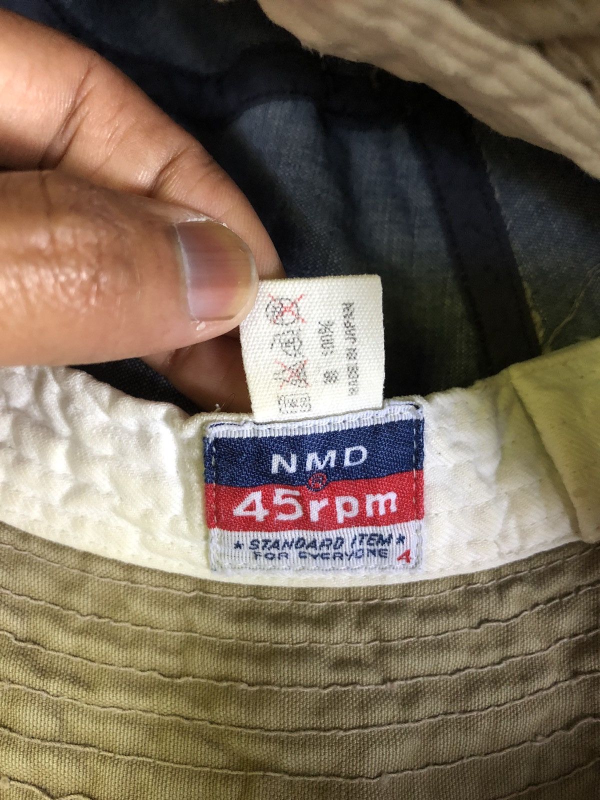 45rpm × Japanese Brand 45RPM DAMAGED STYLE BUCKETHATS Size ONE SIZE - 4 Thumbnail