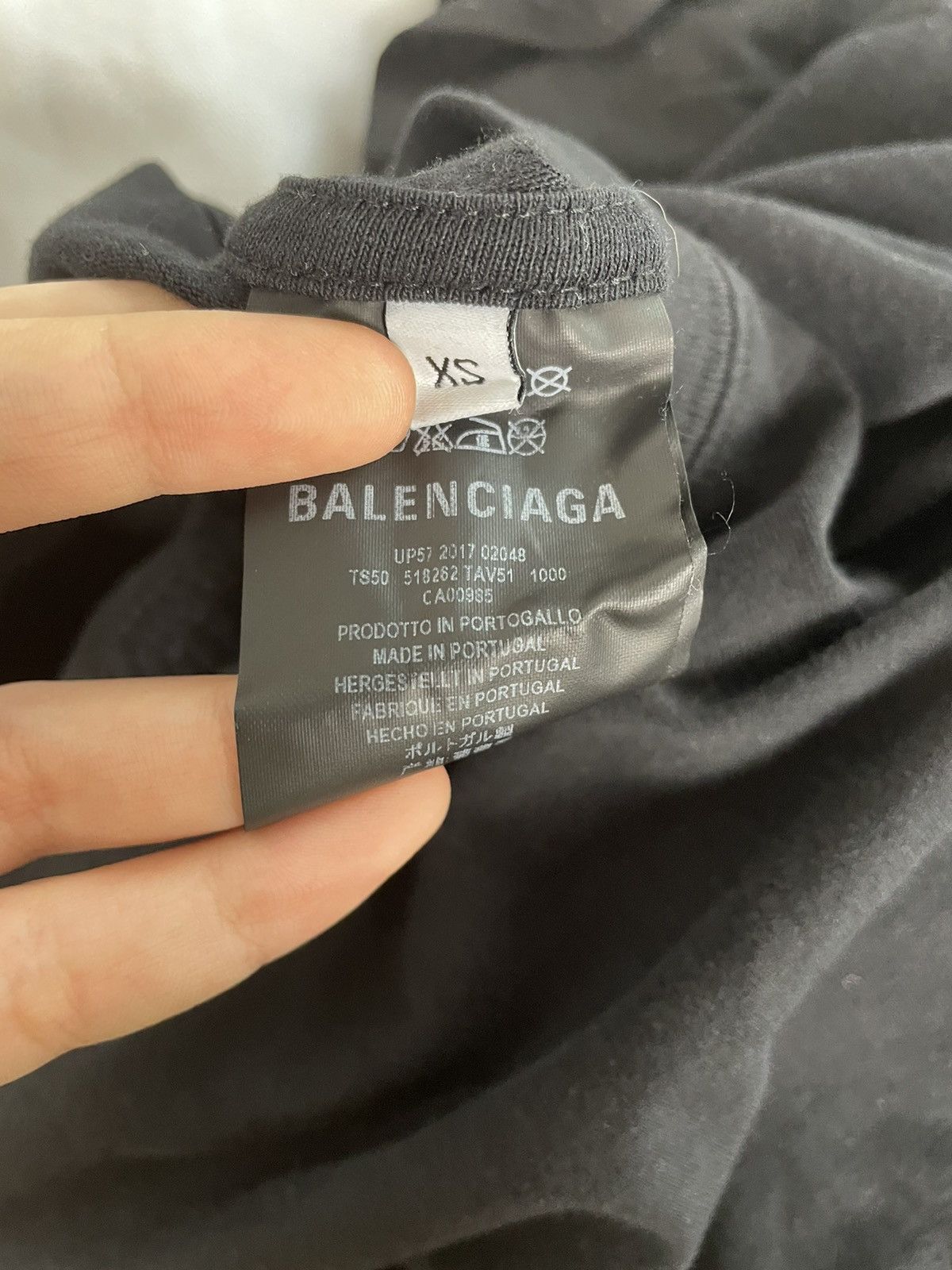 Balenciaga Balenciaga big logo t shirt Size US S / EU 44-46 / 1 - 5 Thumbnail