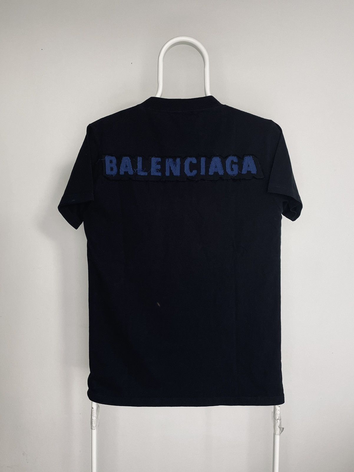 Balenciaga Balenciaga big logo t shirt Size US S / EU 44-46 / 1 - 1 Thumbnail