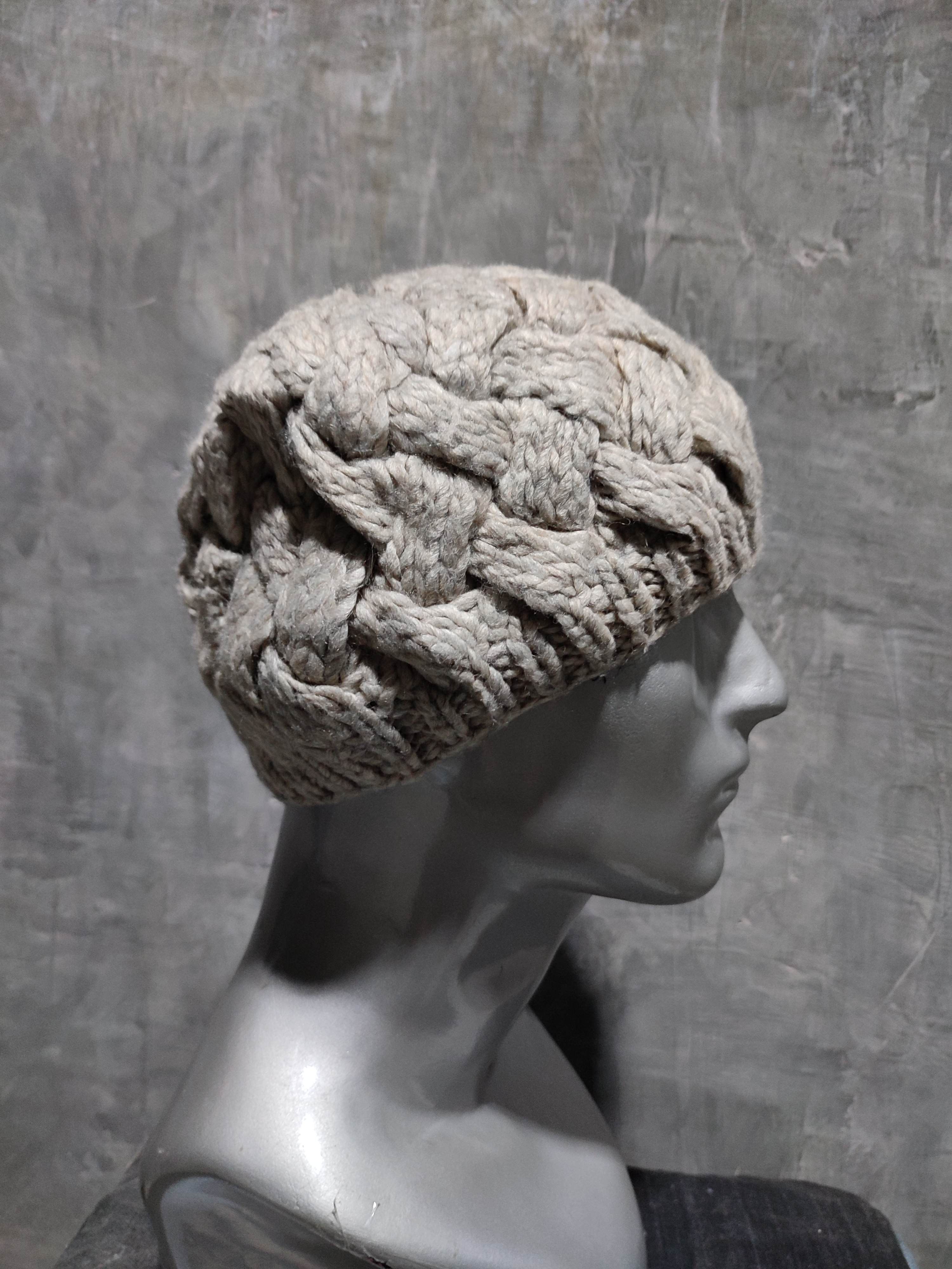 Vincent Pradier Knitted Beanie Hats