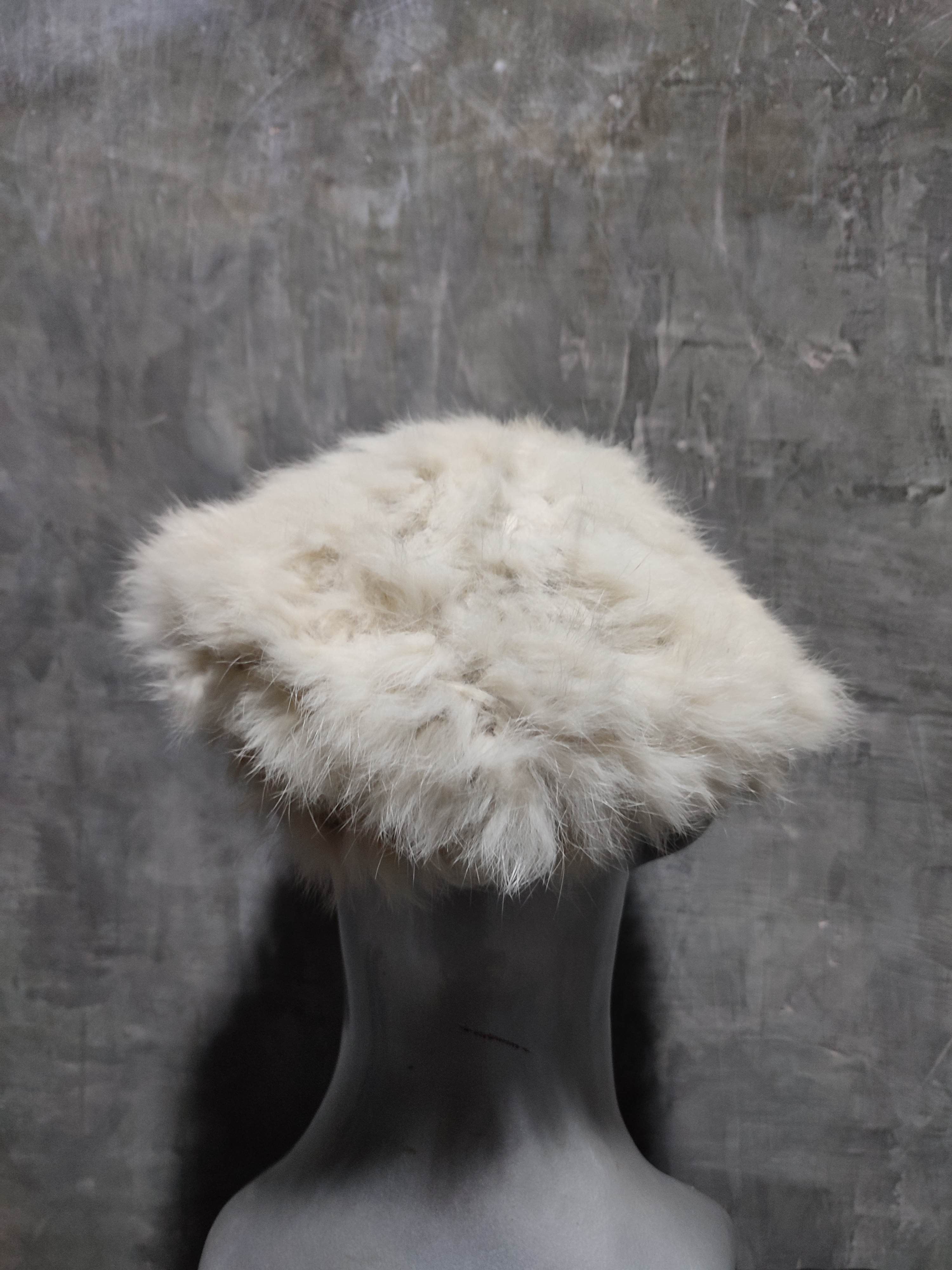 Other 🔥Real Fur Barret Hats Stretch Design Size ONE SIZE - 4 Thumbnail