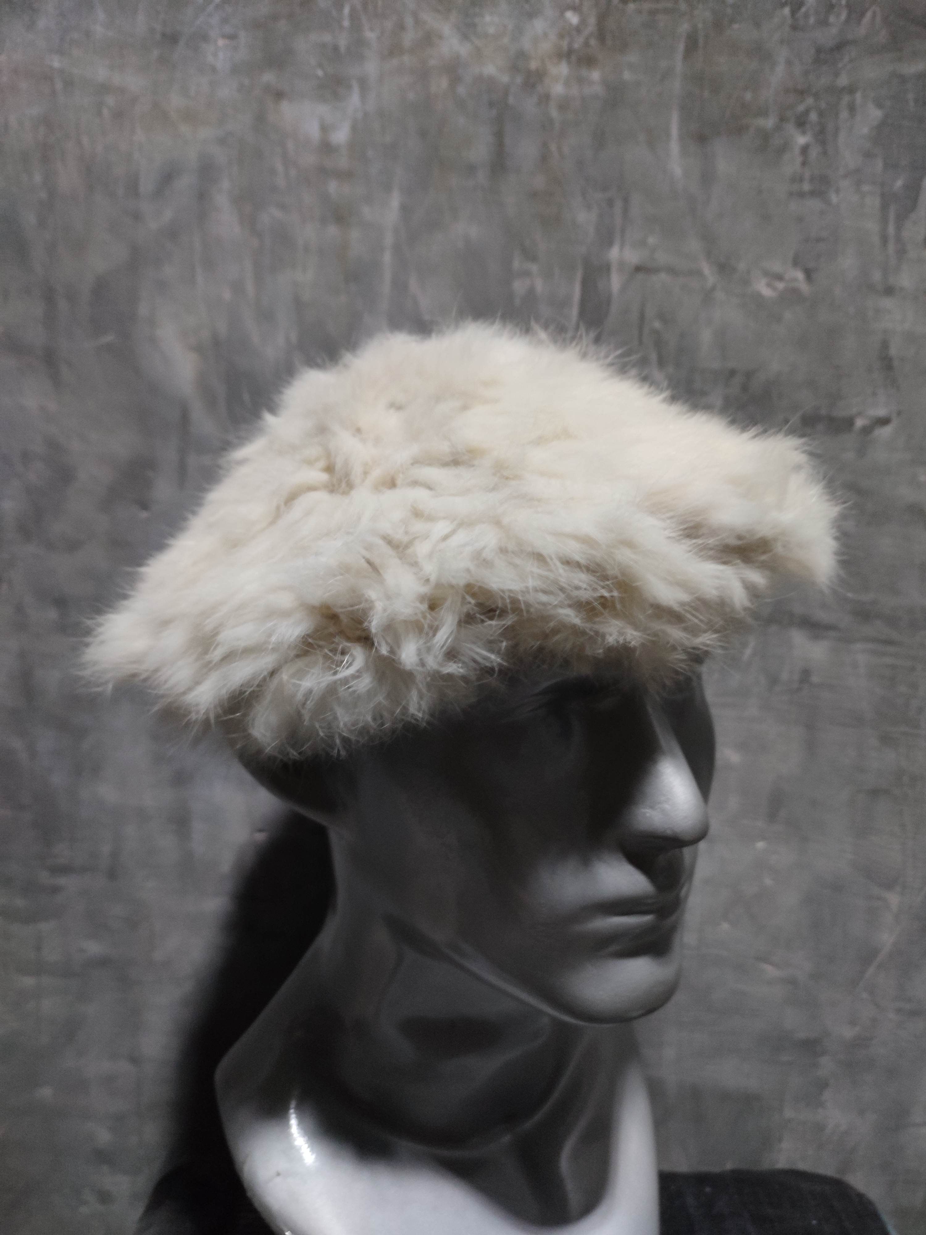 Other 🔥Real Fur Barret Hats Stretch Design Size ONE SIZE - 6 Thumbnail