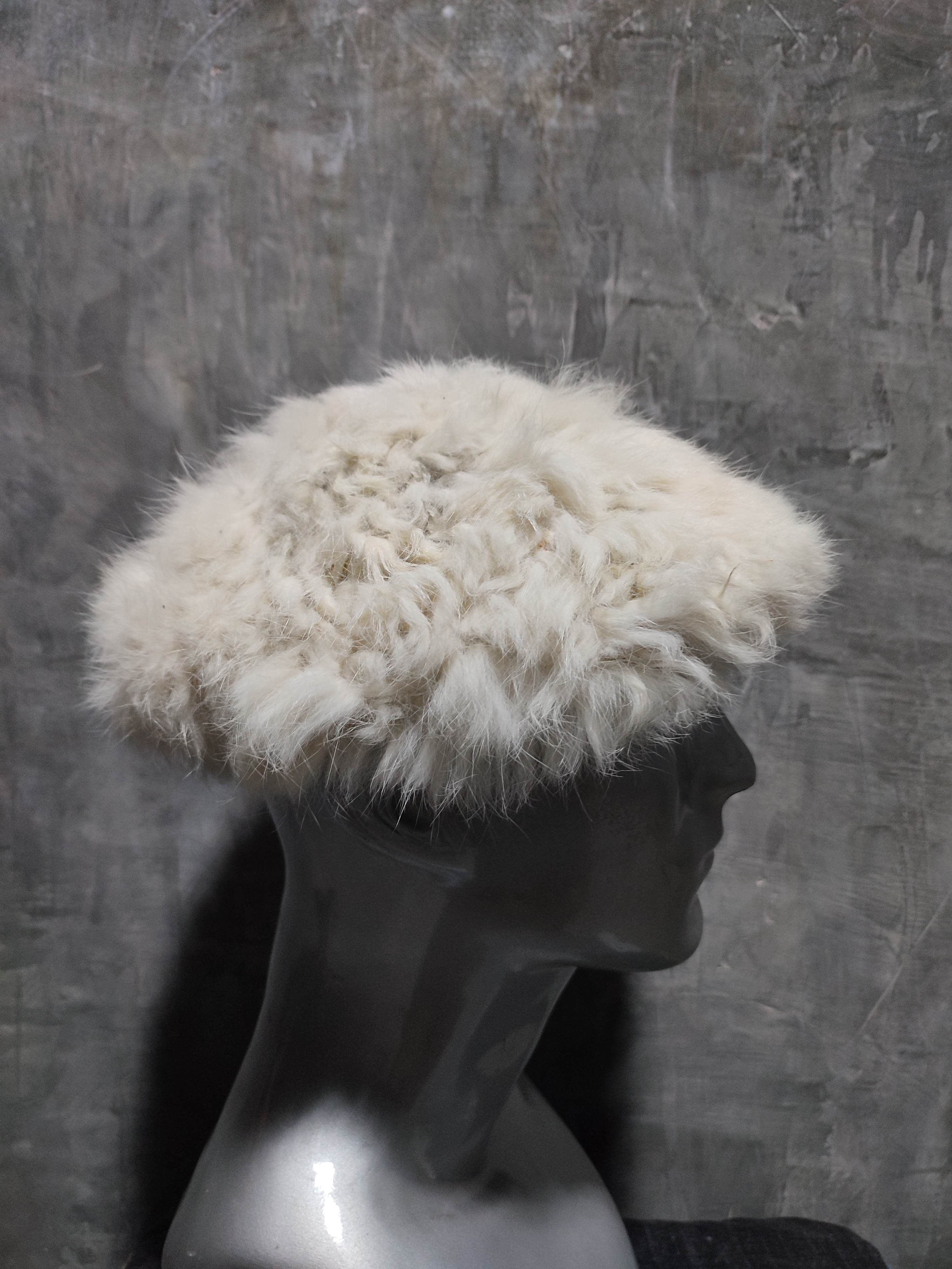 Other 🔥Real Fur Barret Hats Stretch Design Size ONE SIZE - 5 Thumbnail