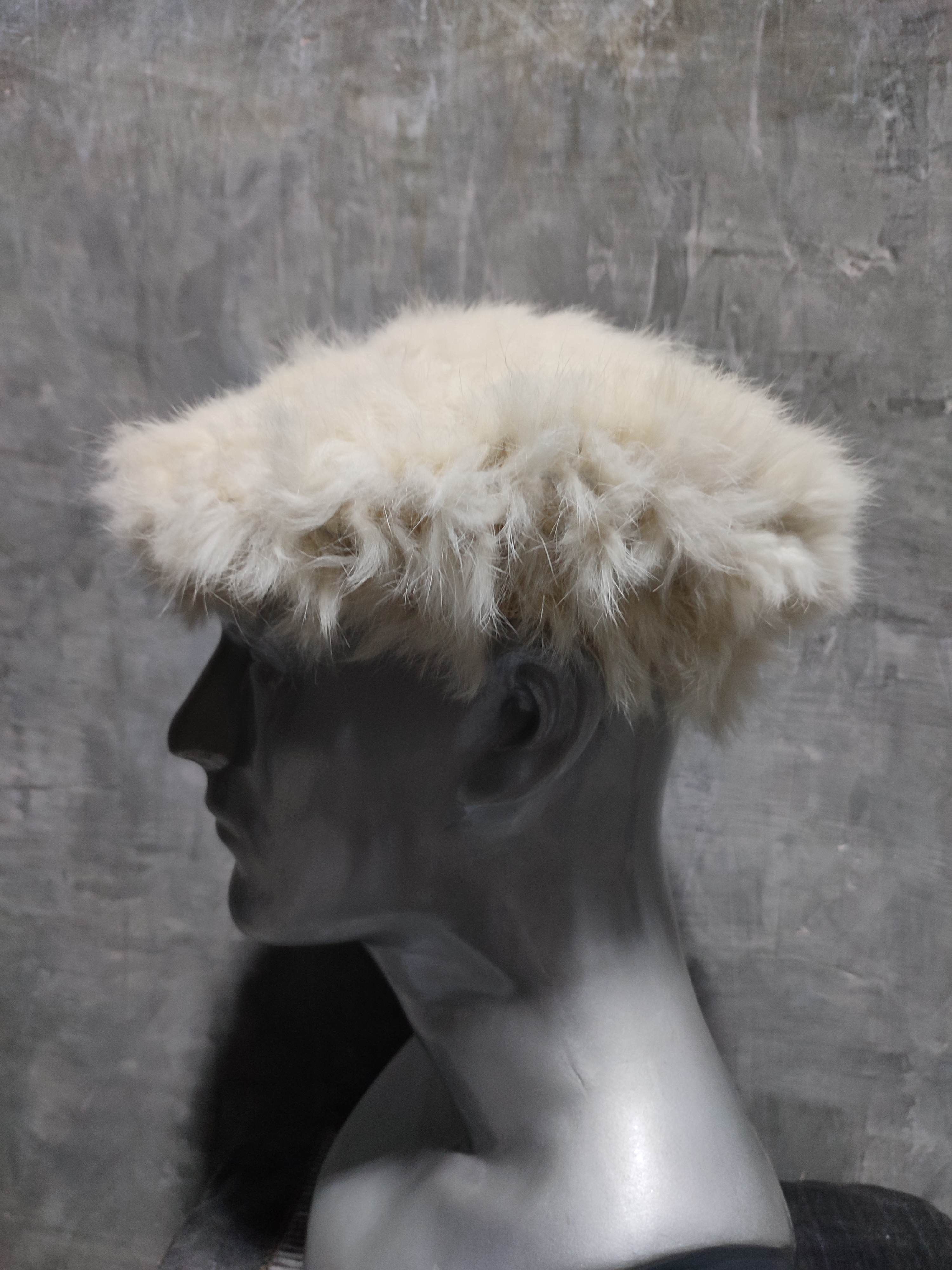 Other 🔥Real Fur Barret Hats Stretch Design Size ONE SIZE - 3 Thumbnail