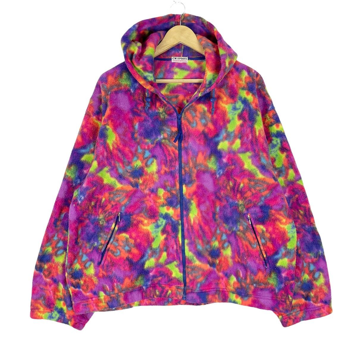 Colours ❄️RACING CONCEPT EQUIPMENT RAINBOW HOODIE JACKET Size US L / EU 52-54 / 3 - 1 Thumbnail