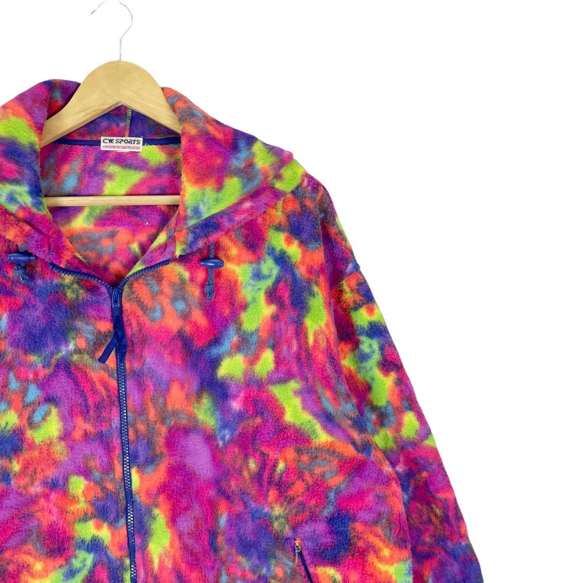 Colours ❄️RACING CONCEPT EQUIPMENT RAINBOW HOODIE JACKET Size US L / EU 52-54 / 3 - 4 Thumbnail