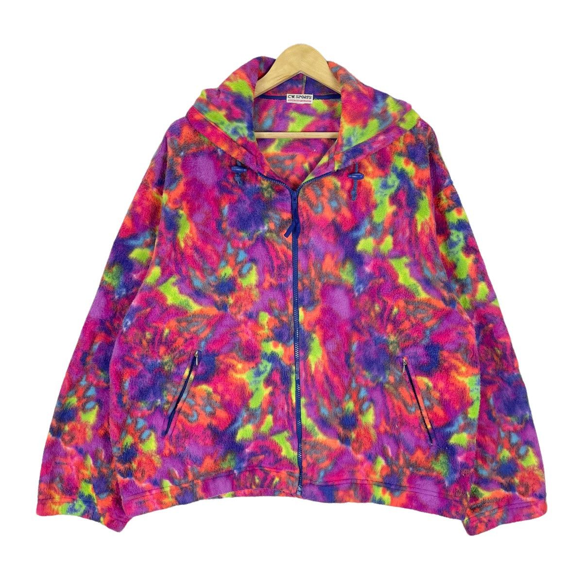 Colours ❄️RACING CONCEPT EQUIPMENT RAINBOW HOODIE JACKET Size US L / EU 52-54 / 3 - 2 Thumbnail