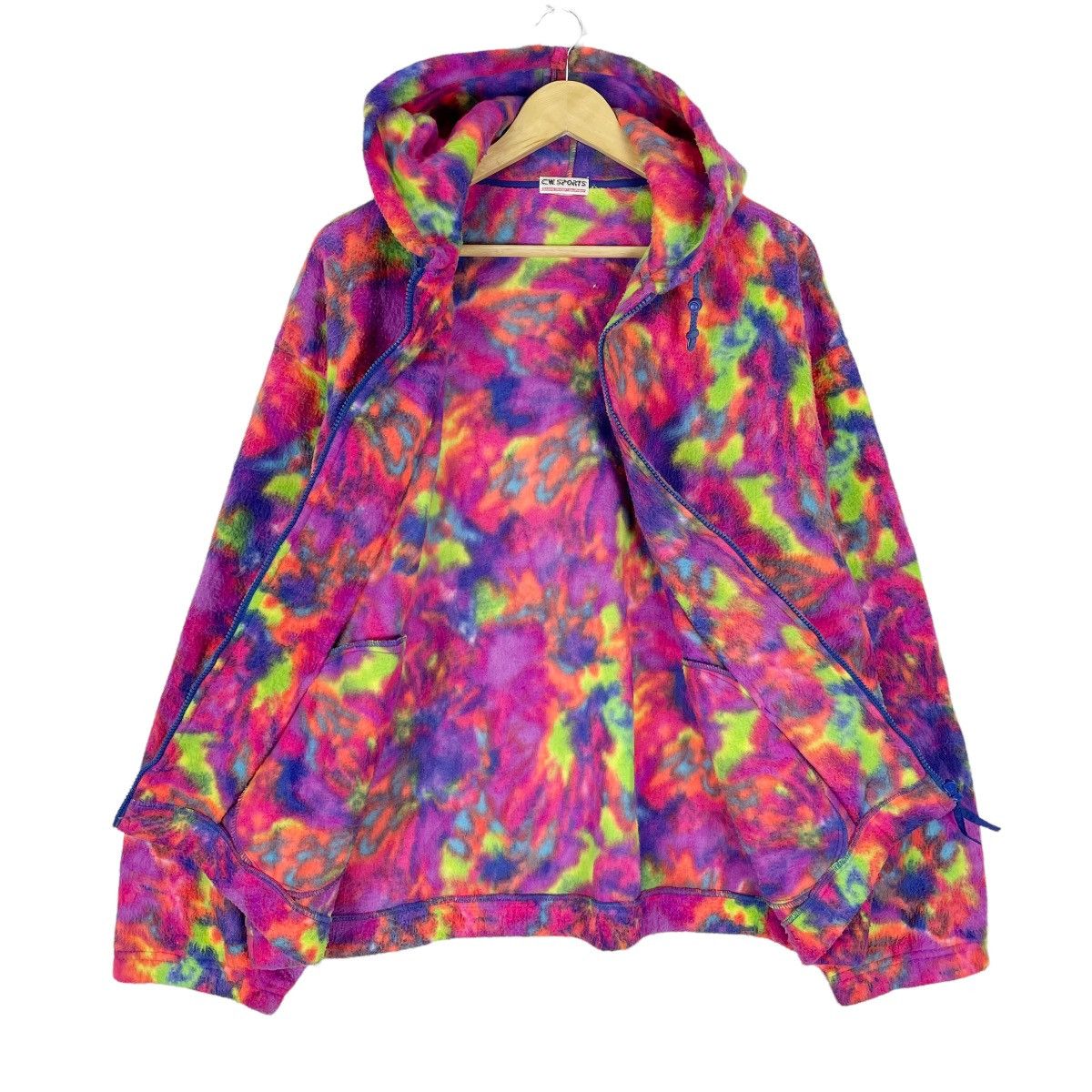 Colours ❄️RACING CONCEPT EQUIPMENT RAINBOW HOODIE JACKET Size US L / EU 52-54 / 3 - 7 Thumbnail