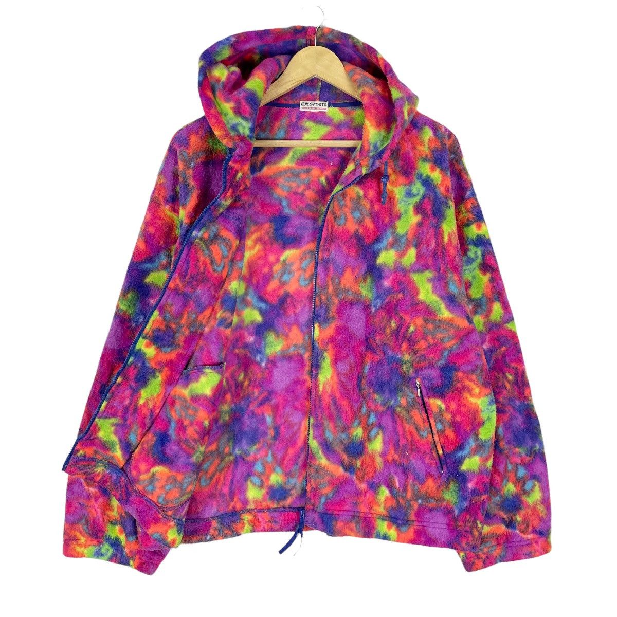 Colours ❄️RACING CONCEPT EQUIPMENT RAINBOW HOODIE JACKET Size US L / EU 52-54 / 3 - 8 Thumbnail