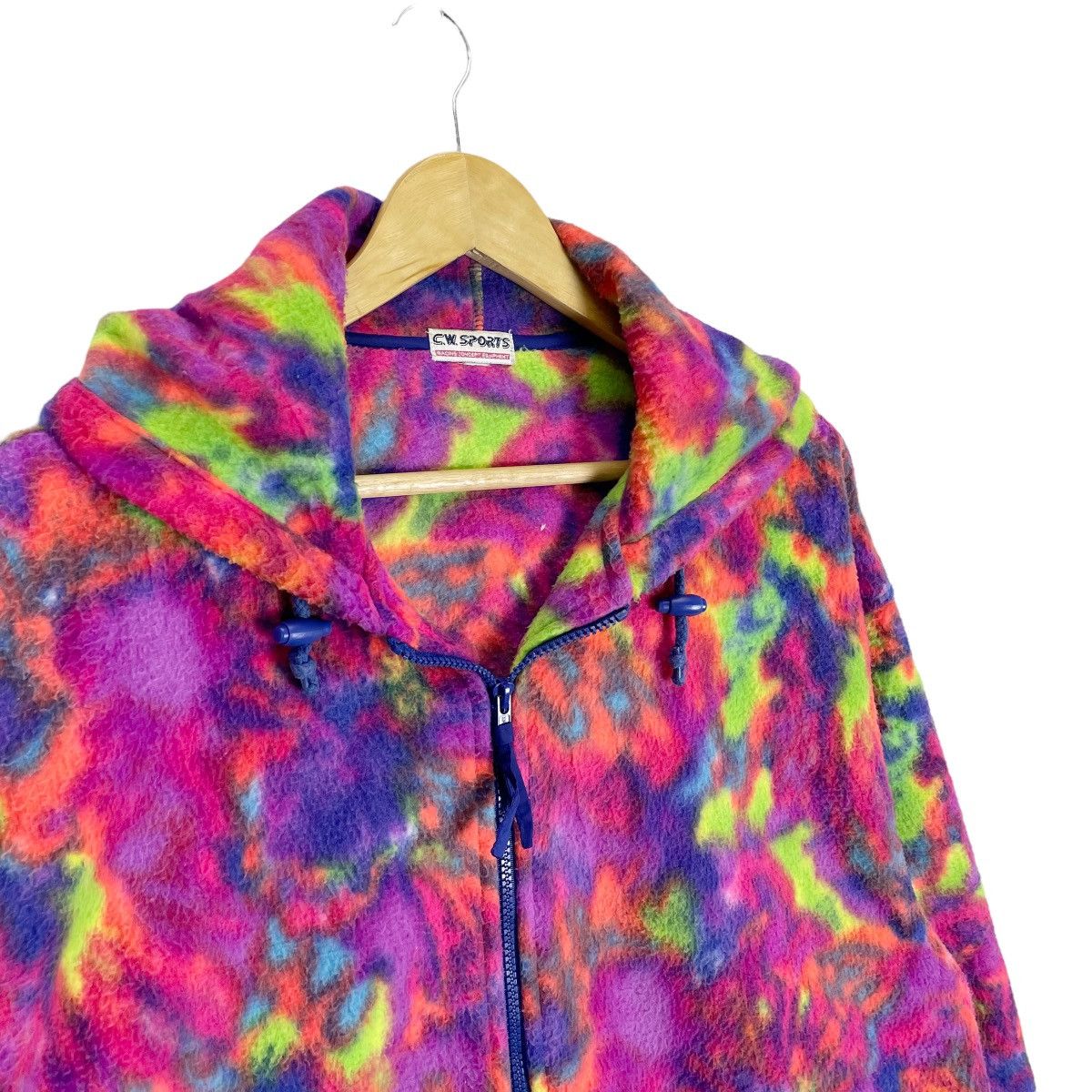 Colours ❄️RACING CONCEPT EQUIPMENT RAINBOW HOODIE JACKET Size US L / EU 52-54 / 3 - 5 Thumbnail