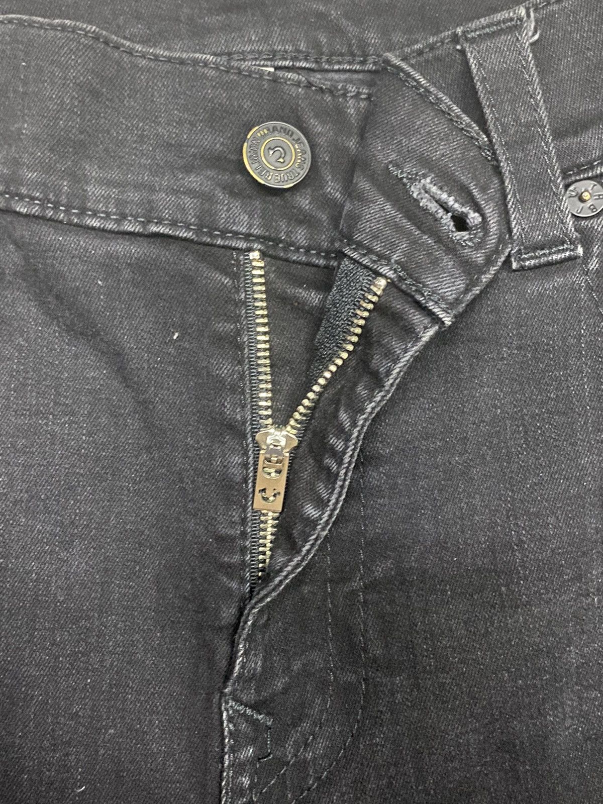 True Religion True Religion Black Skinny Jeans Size US 40 / EU 56 - 9 Thumbnail
