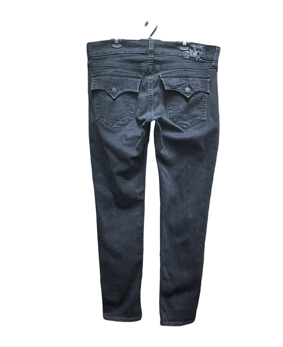 True Religion True Religion Black Skinny Jeans Size US 40 / EU 56 - 2 Thumbnail