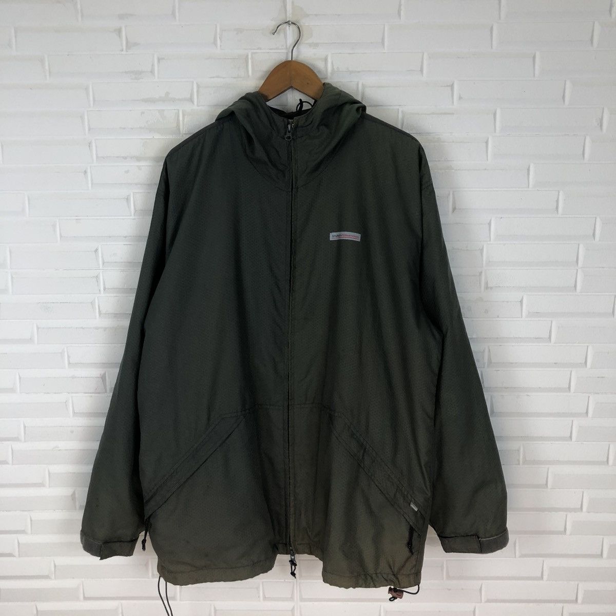Stussy × Vintage STUSSY INTERNATIONAL HOODIE LIGHT JACKET Size US L / EU 52-54 / 3 - 7 Thumbnail
